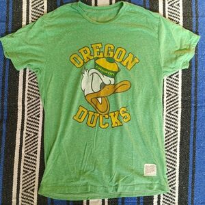 Original Retro Brand Green Oregon Ducks Tee